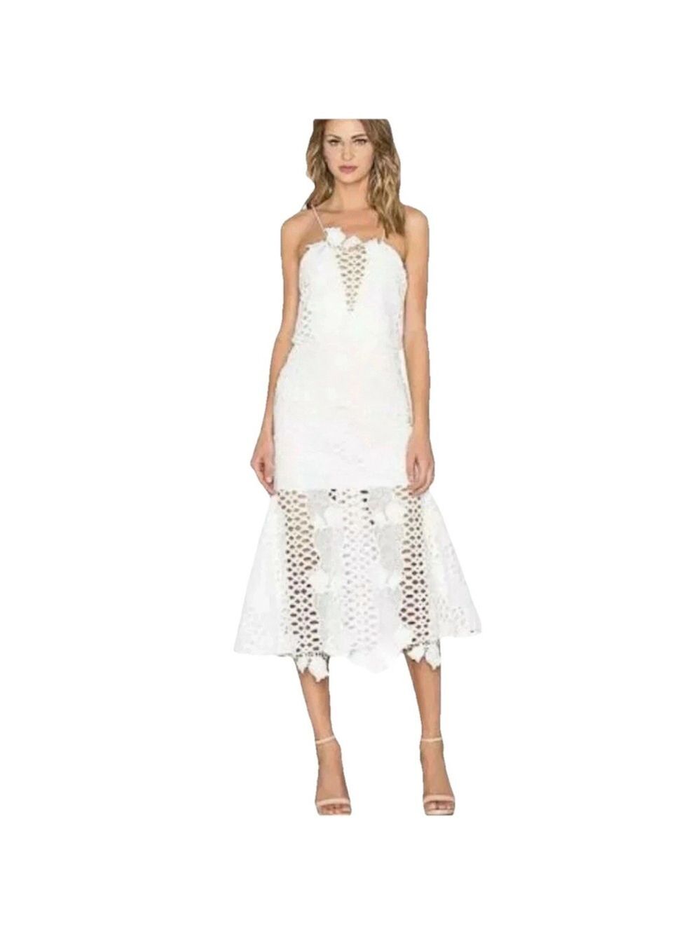Alice McCall Love Light Lace Maxi Dress Sz 2 Formal Party Mermaid Wedding $500